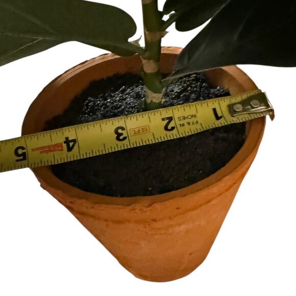 POTTERY BARN Small Faux Fiddle Leaf Fig Tree - Picture 6 of 9